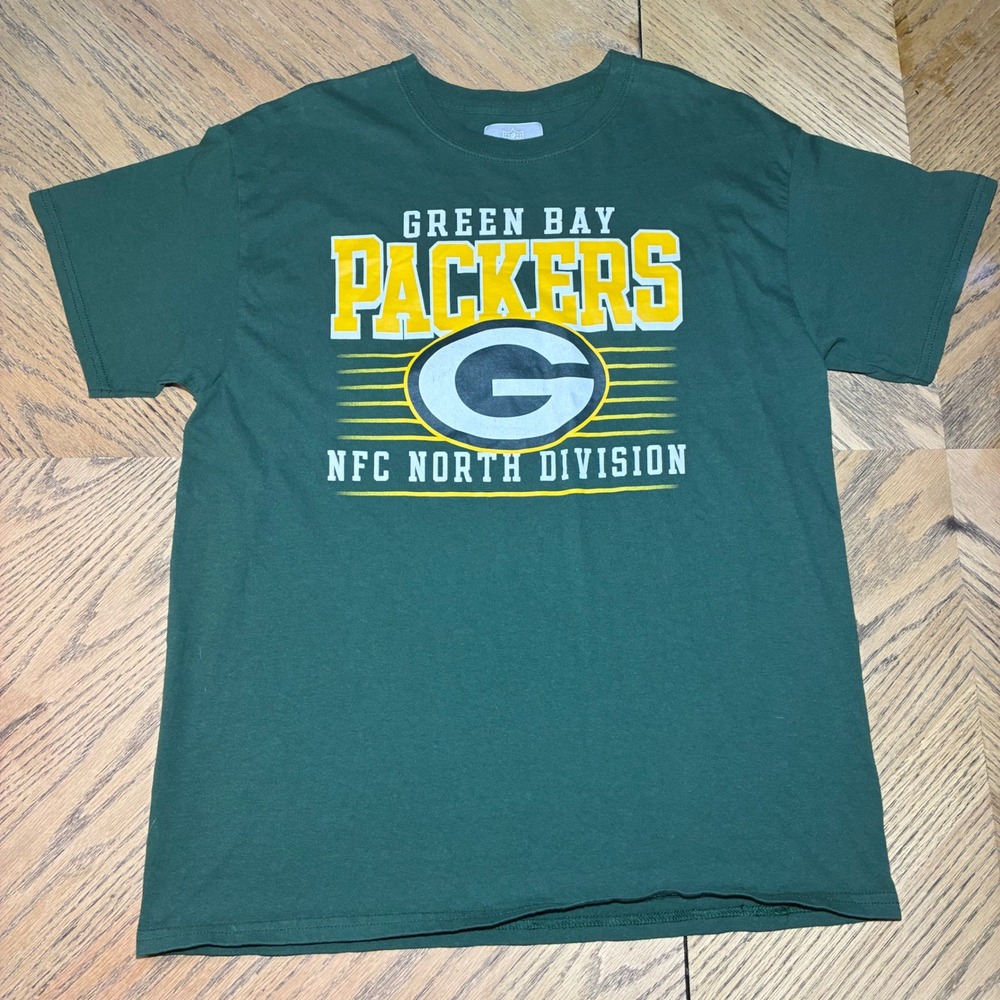NFL Green Bay Packers T-Shirt Mens Large Green NFC North Division Graphic Tee